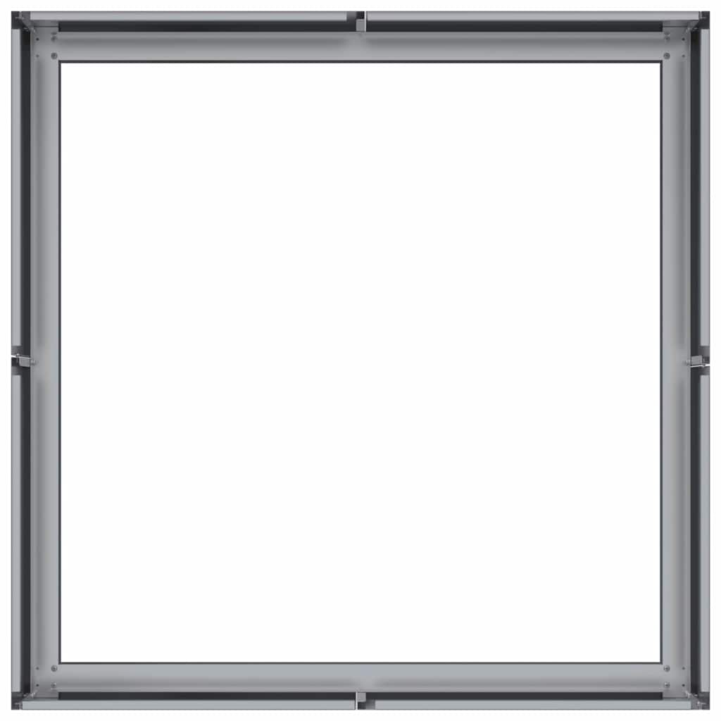 Doniczka 80X80X30 Cm Stal Ocynkowana