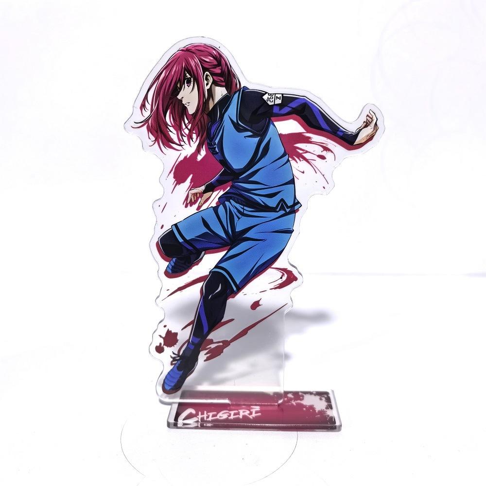 15cm BLUE LOCK Anime Perimeters Acrylic Character Display Standing Plates Beautiful Creative Desktop Collectible Ornaments Presents