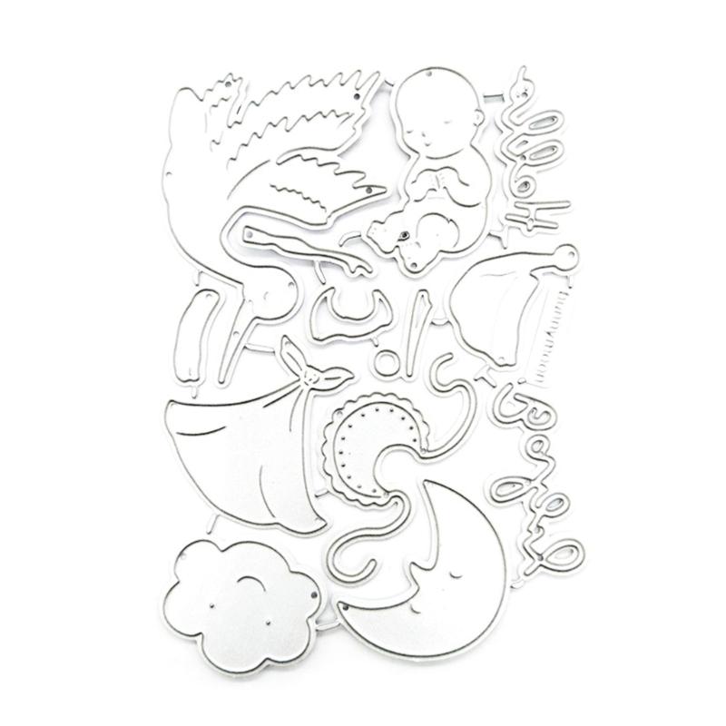 

Birds Die Cuts Baby Metal Cutting Dies Stencils Embossing Dies for DIY Scrapbooking Card Photo Paper Album Decorations 1