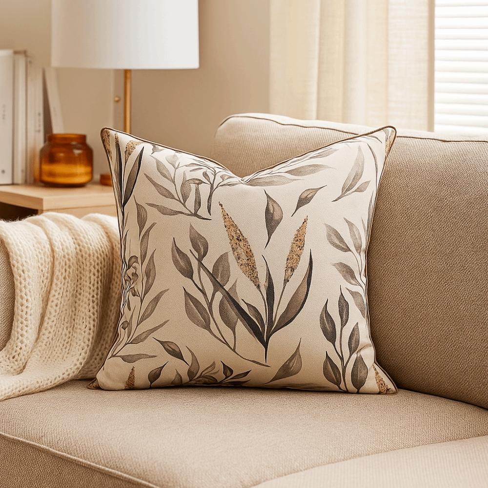 Nordic Style Pillow Covers Brown Coffee Cushion Cover Pillowslip Sofa Pillowcase Bedside