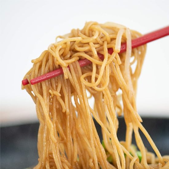 CASUAL PRODUCT Easy-Grip Silicone Cooking Chopsticks RD, Octagonal, Ergonomic, Non-Slip, Dishwasher 