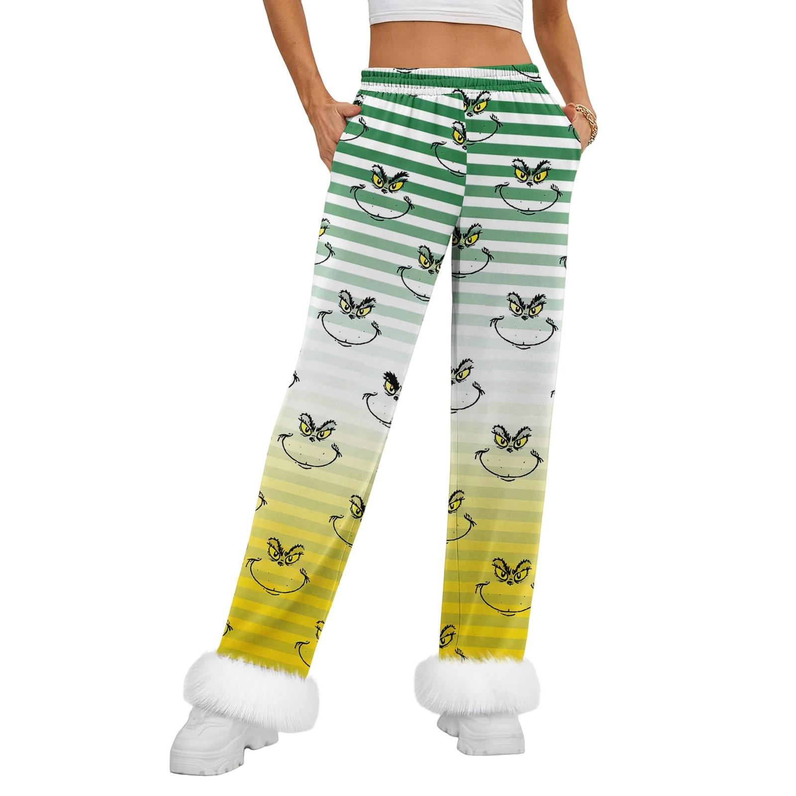 

Женские модные повседневные длинные брюки с бахромой и карманами с принтом M