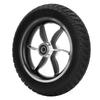 Wheelchair Wheel 10in PU Low Noise Walker Caster Tire Replacement for Rollator Trolley