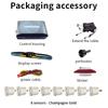 Voice Prompt 8-Probe Parking Sensor System 22mm 12V Reversing Radar Source Factory Car Parking Assistance Device