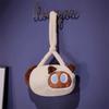 Big Eyes Cartoon Cat Crossbody Bag Soft Plush Cat Plush Toy Doll Bag Cat Plush Shoulder Bag  Girls