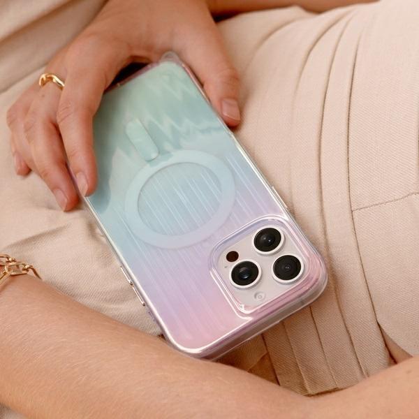 Uniq Etui Coehl Linear Iphone 16 6.1 Magnetic Charging Opal/Iridescent