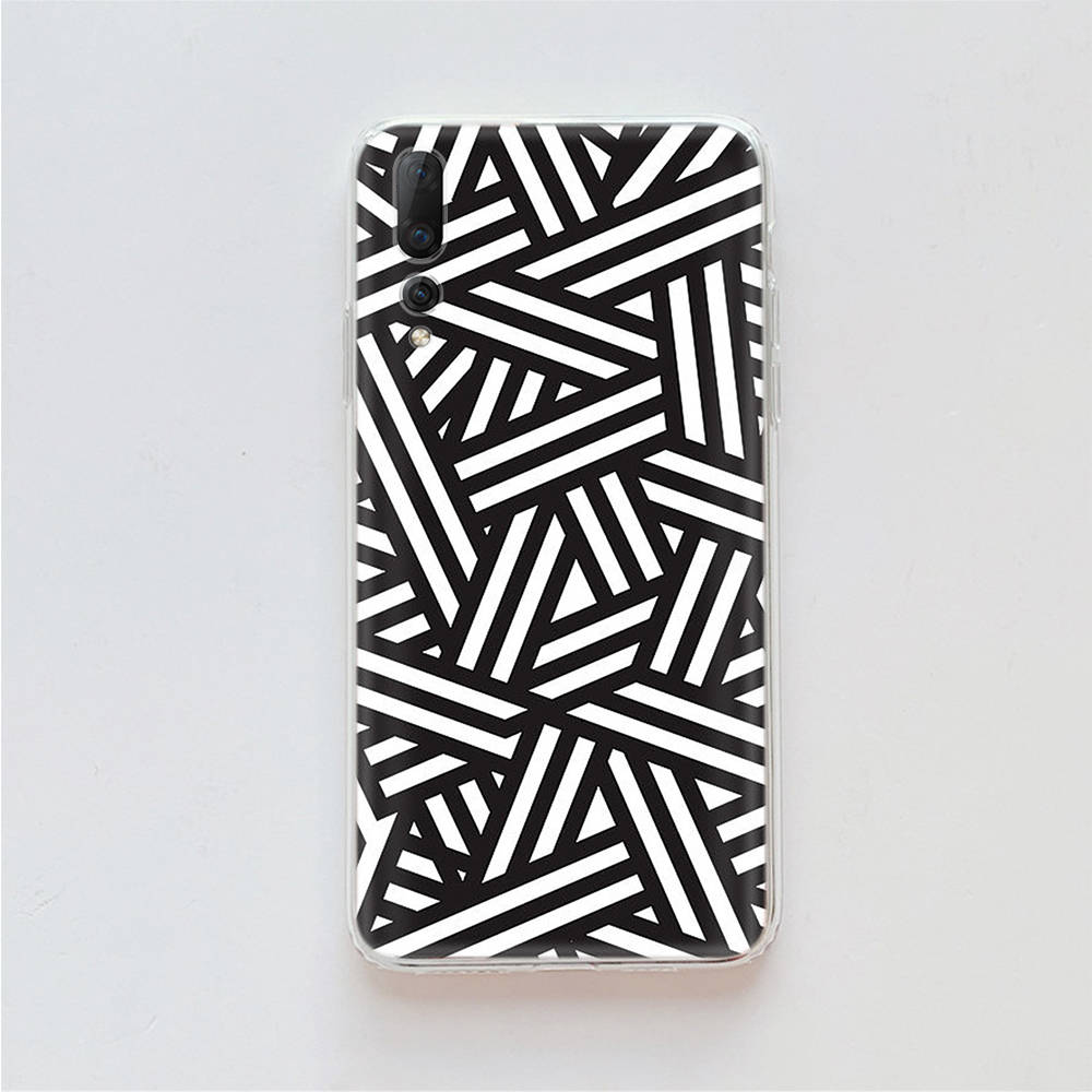 

Чохол TPU Black and White Streak для iPhone XR 7 8 14 15 11 12 13 X XS Pro Max Xiaomi Redmi 13C Note 9 Samsung A22 S23 S24 Ultra Plus VIVO VIVO V20 Pro шкіра буйвола