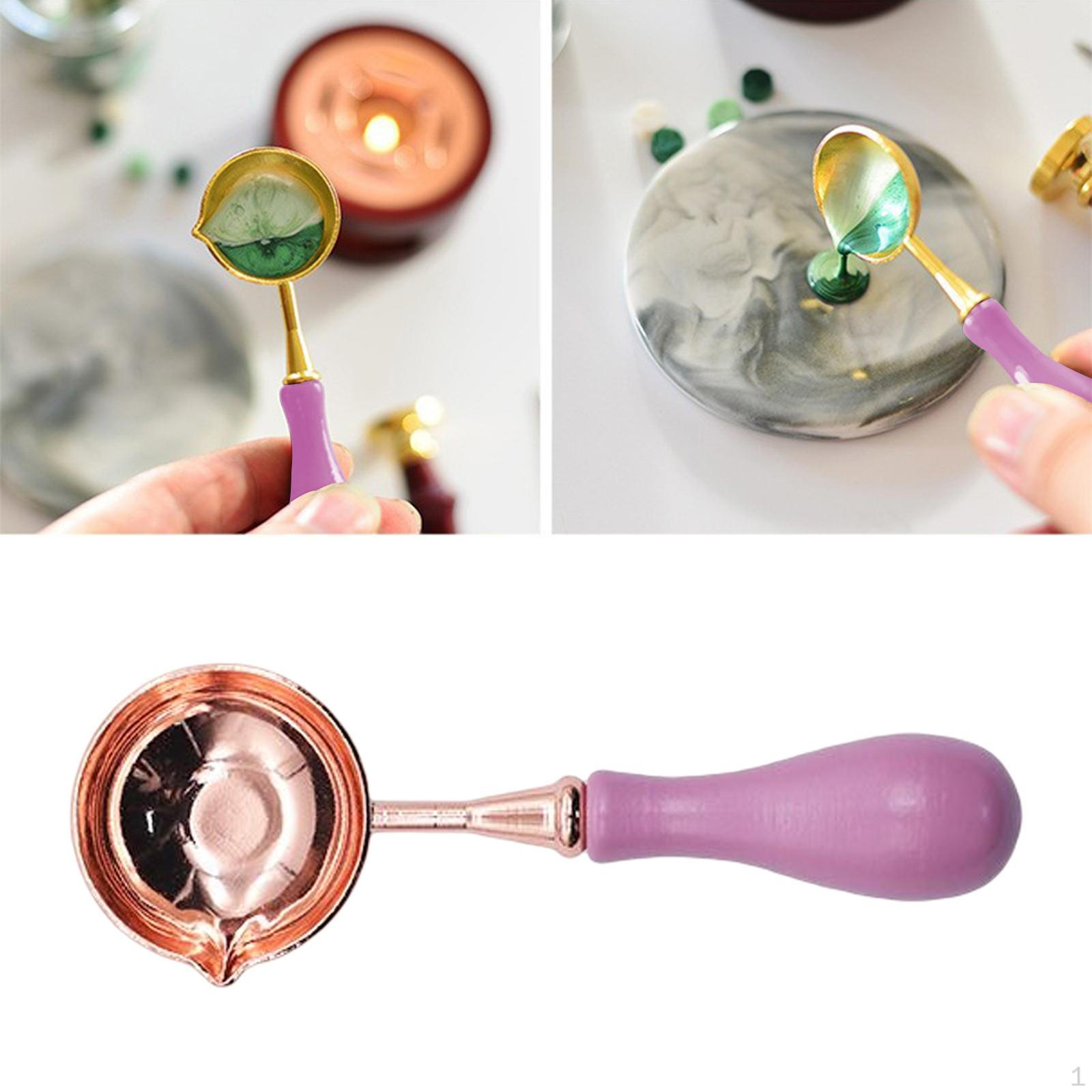 

Melting Spoon Comfortable Grip DIY Stamp for Wedding Invitations crafts Holiday Gifts Pink