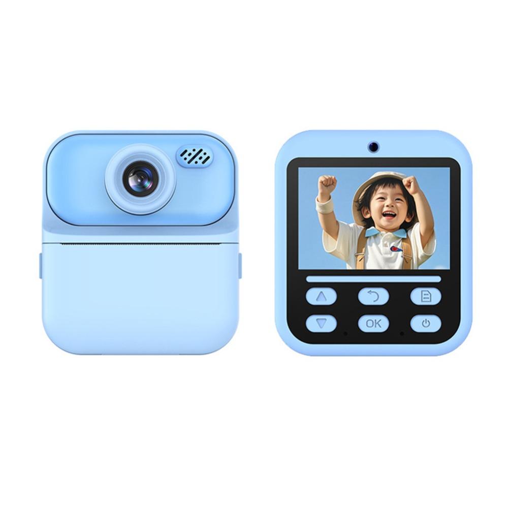 Dual Lens Children Digital Camera 24 Inch HD Screen Photo Thermal Printer  Educational