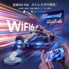 WISHOLY Domácí projektor Android Stropní 1080P Automatická korekce lichoběžníku Bluetooth HiFi Zoom Tiché připojení k [Motorizované ostření, TV, 270° Rotace] Projekce,