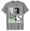KaUnisex Rider Anime Cartoon Print TShirt Unisex Women Summer Y2k Streetwear Short Sleeve Crew Neck Loose Fit Soft Comfortable Tops