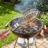 Stainless Steel Grilled Fish Net Folding Handle Grilled Fish Clip BBQ Tool  Outdoor Barbecue