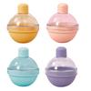 Bulb Shape Ice Ball Mold Food-Grade Sphere Tray for Whiskey Cocktails Easy-Release Leak-Proof Ice Cube Maker Home Bar Essential