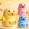 Anti Sticking Lead Pencil Sharpener Duck Shaped Hand-cranked Mechanical Tool  Students