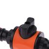 1Pc 16Mm Equal Garden Hose Shut Off Valve Fitting Plastic Tubing Tap Adapter Quick Joint For Watering Irrigation Car Wash