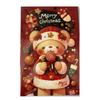 50 Christmas Cards Christmas Family Party Decoration Cards Snowflakes Snowman Wall Cards Postcards