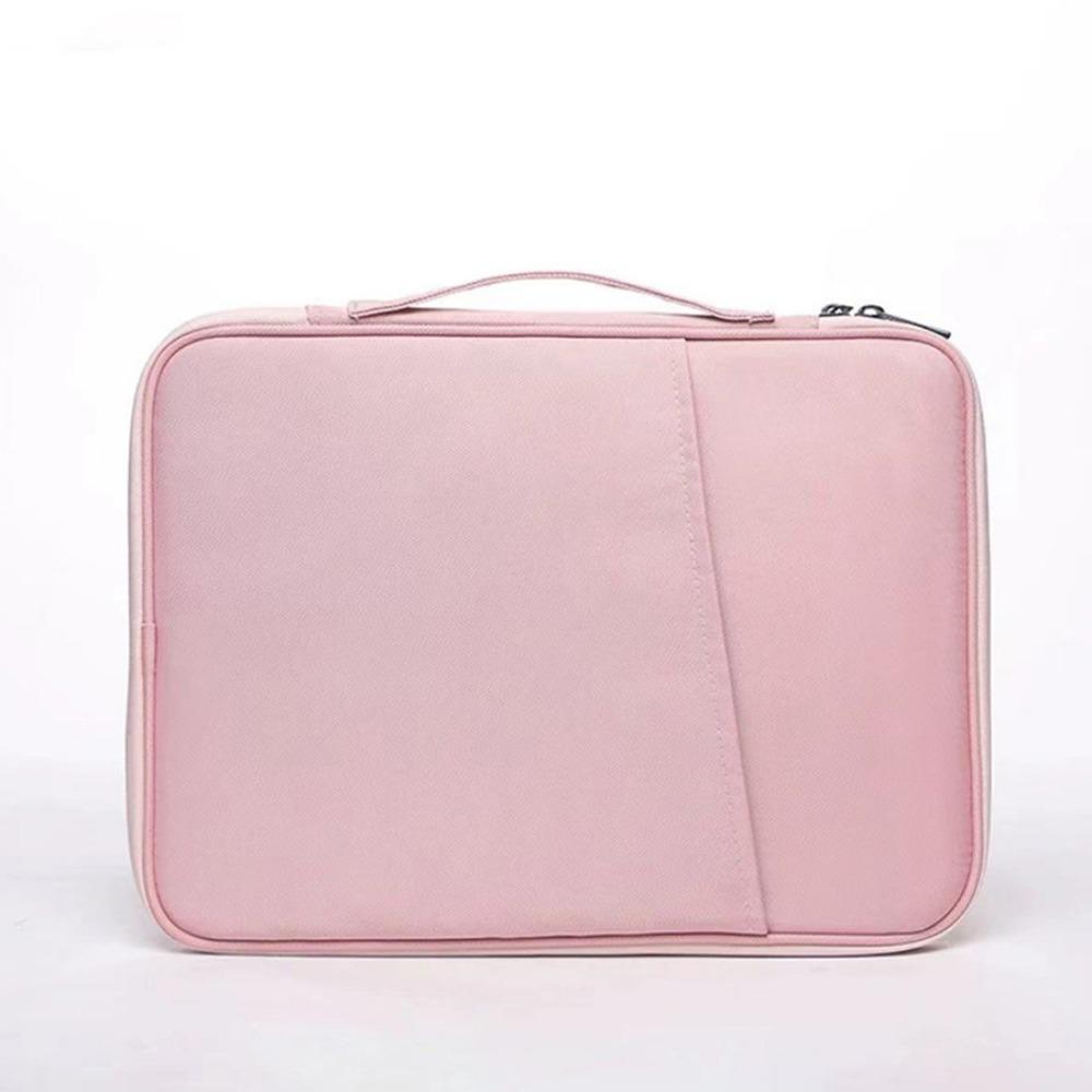 

With Handle Portable Laptop Bags Waterproof Computer Notebook Sleeve Laptop Case Women s Bag 11-inch розовый