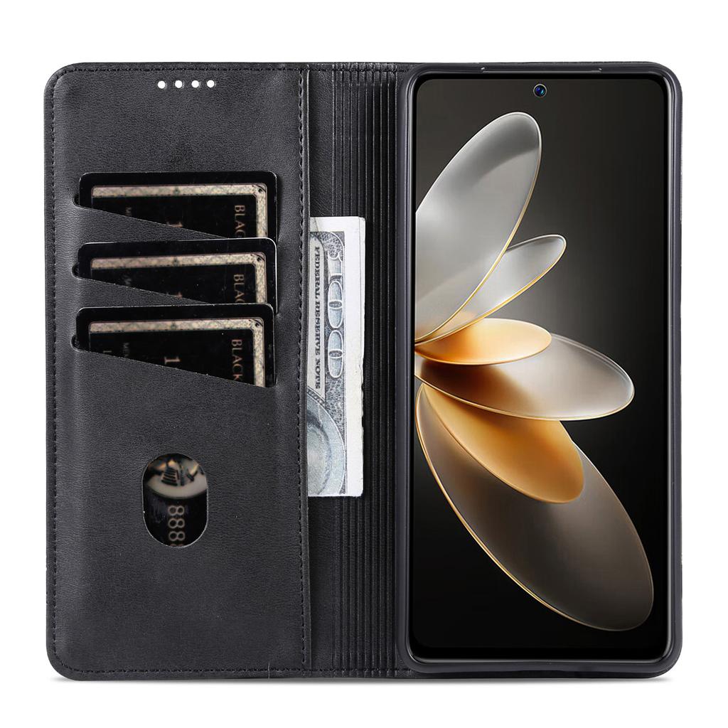 AZNS For Huawei Pura 70 Pro/Pura 70 Pro+ Case PU Leather Folio Wallet Magnetic Auto-absorbed Phone Cover