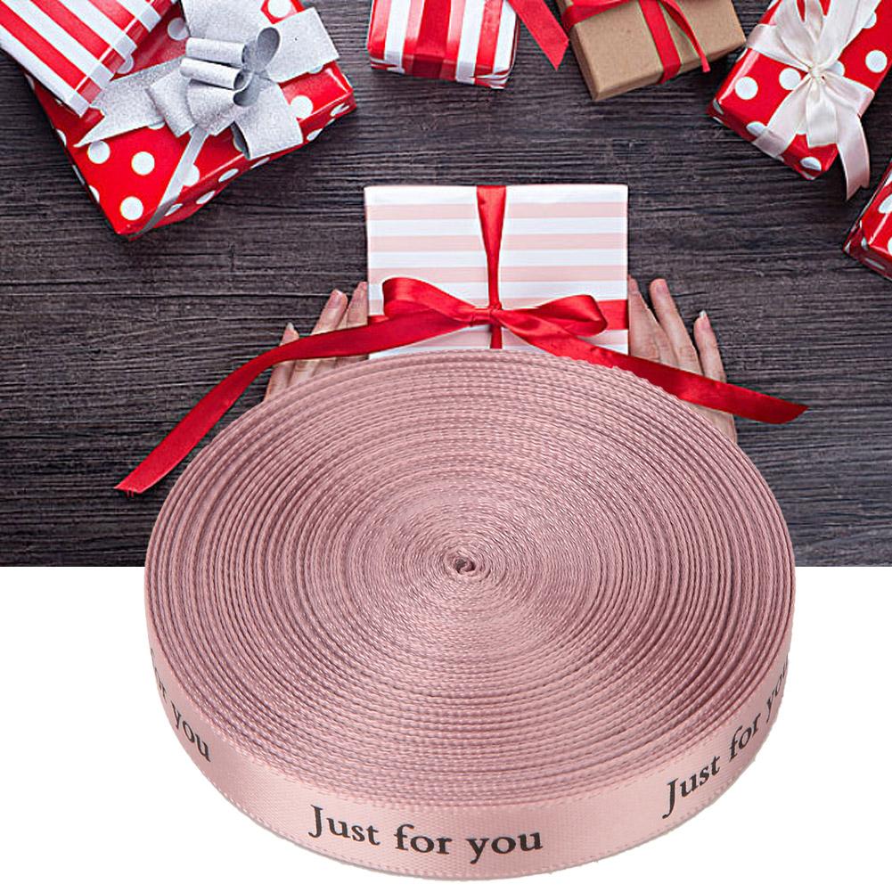 1cm*10 Yard Nur für dich Druckband DIY Handarbeit Bedrucktes Baumwollband für Geburtstagsfeier#6