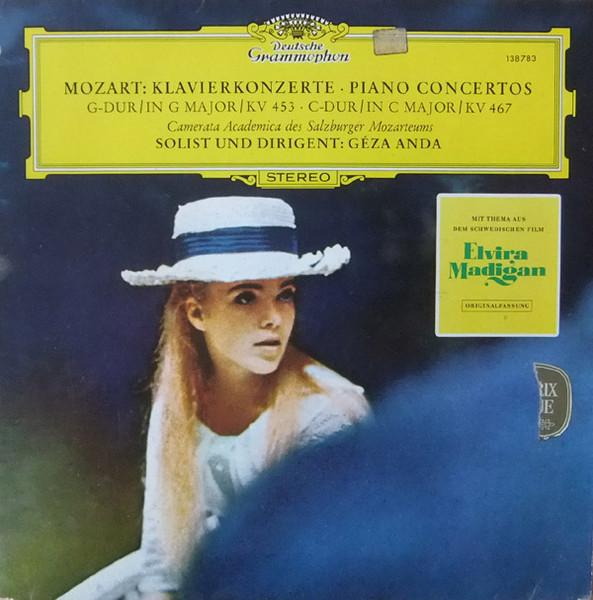 

LP Record WOLFGANG AMADEUS MOZART CAMERATA Piano Concertos G major In G Ma 138783 Deutsche Grammo Germany Classical Used