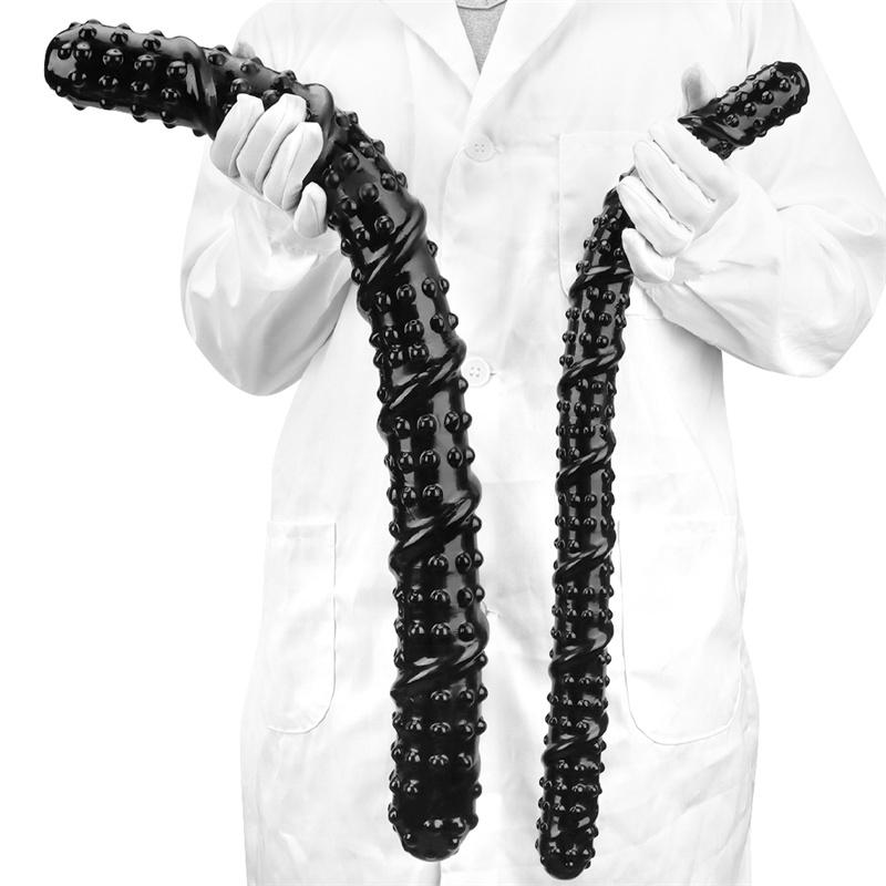 Double Head Super Long Oversized Wolfsbane Simulation Double Head Anal Plug Dildo Simulation Dildo