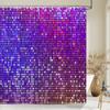 Home shower curtains for bathroom waterproof fabric Nordic style Color love Leopard pattern bathroom Curtains shower curtain