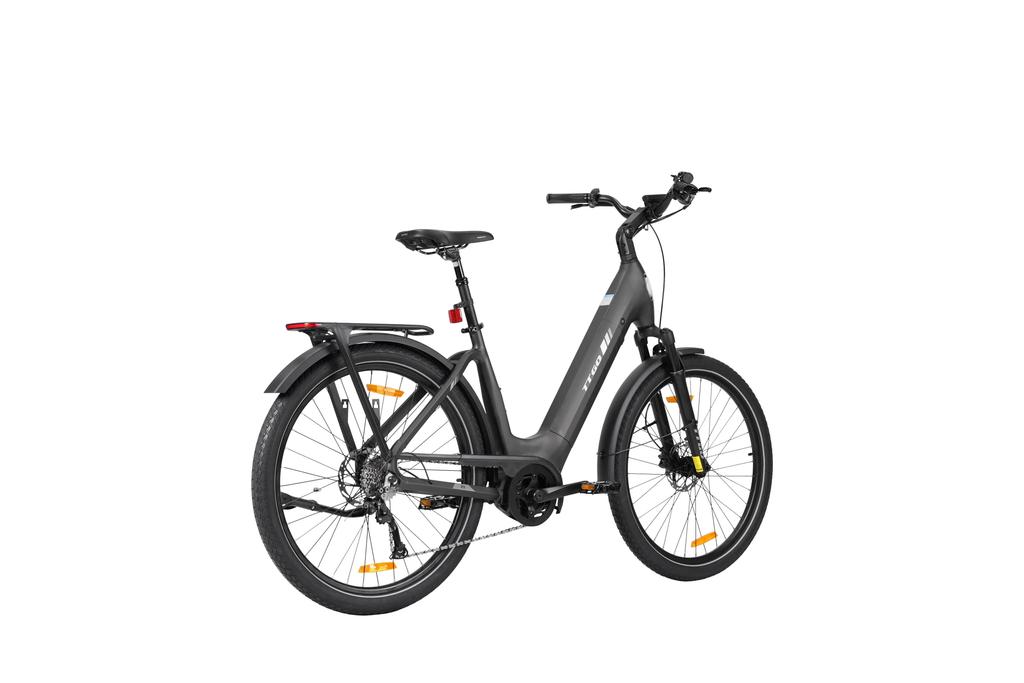 TTGO Z5 Electric Bike, 250W Motor, 36V 18Ah Battery, 27.5 Inch Tires, 25km/h Max Speed, 110-130km Max Range, Hydraulic Disc Brake, Shimano 9-speed