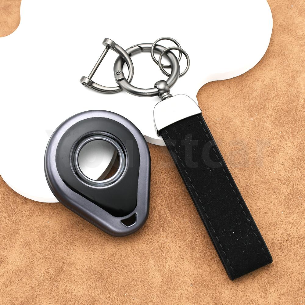 Motorfiets Shell Fob Houder Tpu Auto Sleutelhoes Cover Voor Harley Touring X48 883 1200 Street Glide Davidson Softail Sportster Vrsc beige