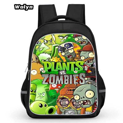 Plants Vs. Zombies Plants Vs. Zombies School Bag High Definition Multi-Function Lightweight Backpack