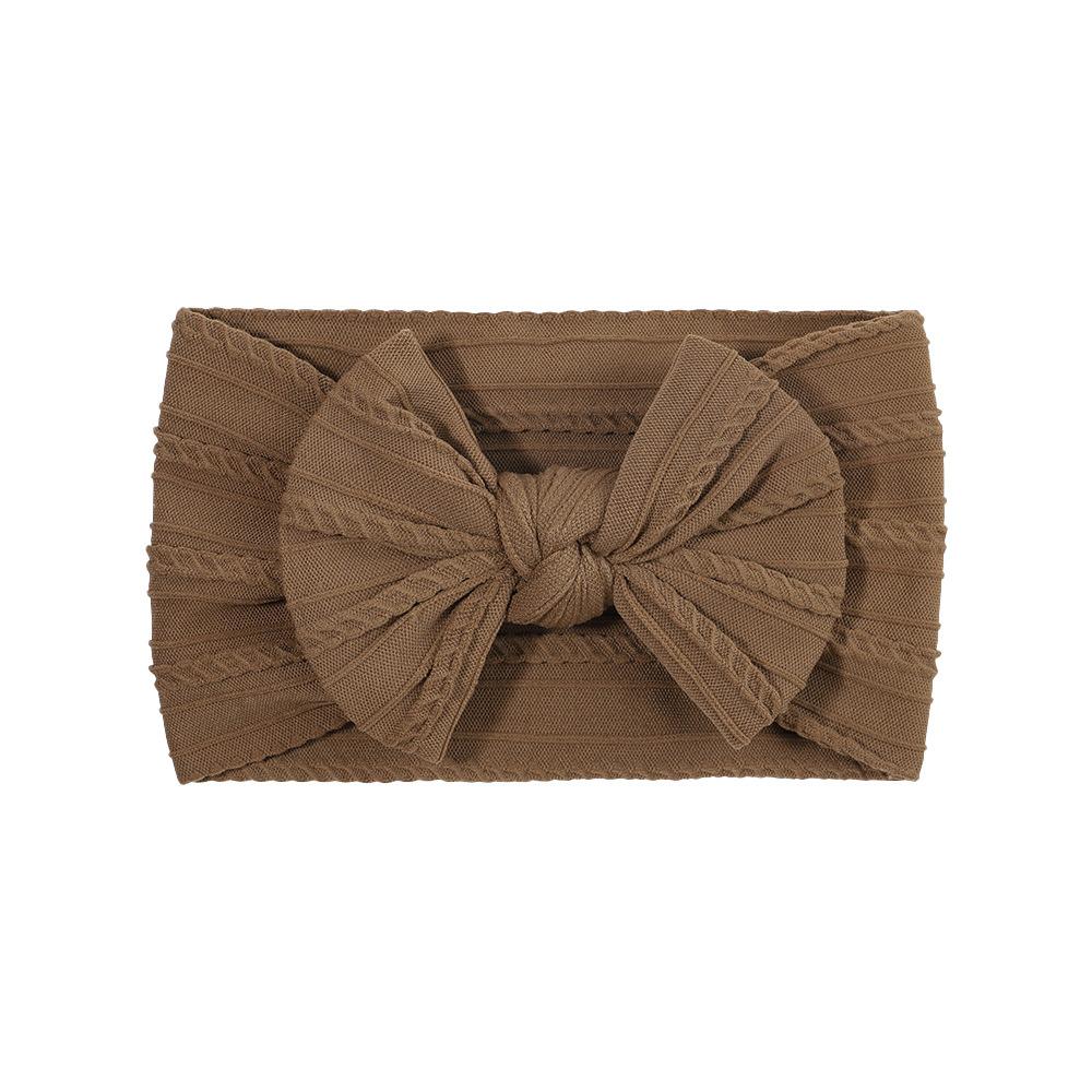 Baby Headband, Elastic Wide Brim Bow Children's Headband