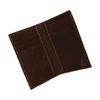 Gucci Brand jacquard bi-fold design GG coated canvas card holder men's sand color with dark brown