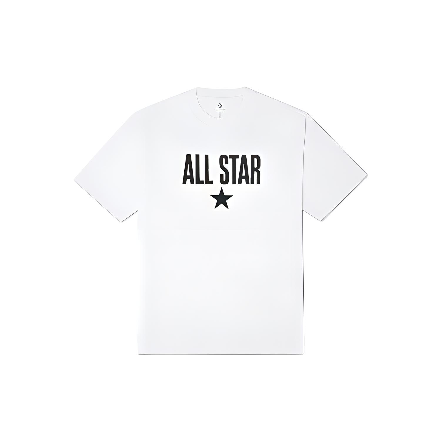 

New Converse Drop Shoulder Sleeve T Shirt Women s White 10023082-A01 S