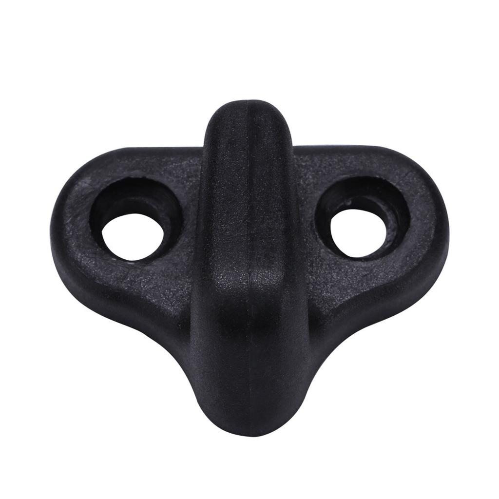 Nylon Kayak Lashing, Replacement Black With Flat Stainless Steel Lashing J Shape Hooks J Hooks Rope Hd Screws