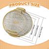 3 Pieces Fruit Plates Serving Trays Dessert Display Platters Coffee Table for Home