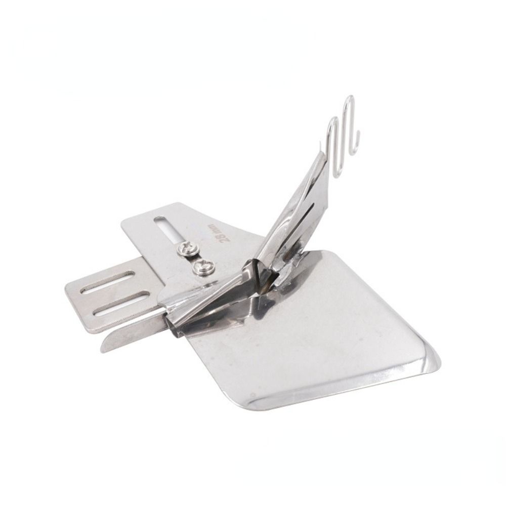 Machine à coudre à double pliage en biais pour machine à coudre domestique à quatre plis avec tube en acier