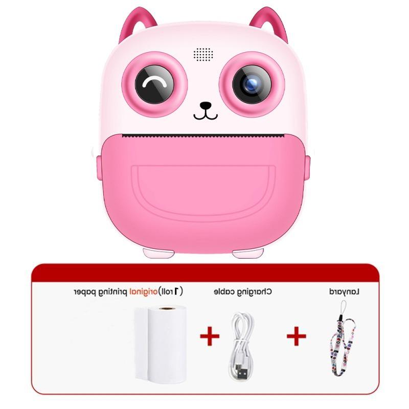 

AI-Powered Instant Print Camera for Kids - Educational Toy with Automatic Photo Generation