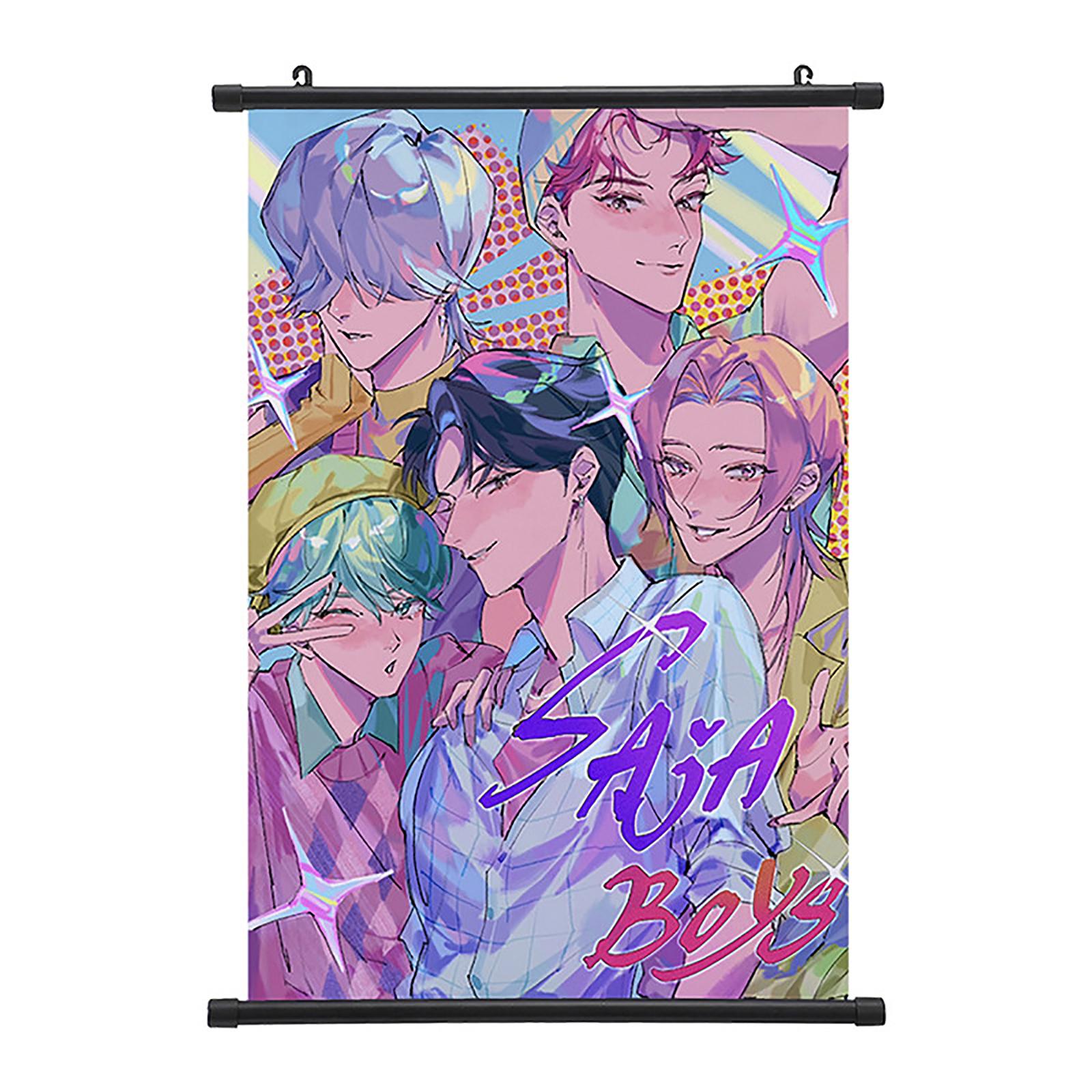 

Подвесной плакат-свиток Тканевое настенное искусство для гостиной, спальни и украшения дома One Size