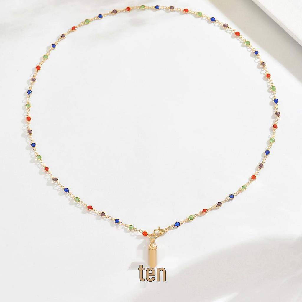 European-American Starfish Necklace & Earring Set: High-End Clavicle Chain, Light Luxury Vacation Style for Women.