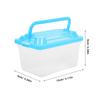 Lightweight Portable Turtle Tank Design Smooth Surface Easy Clean Reptile Terrarium Habitat Turtle Living