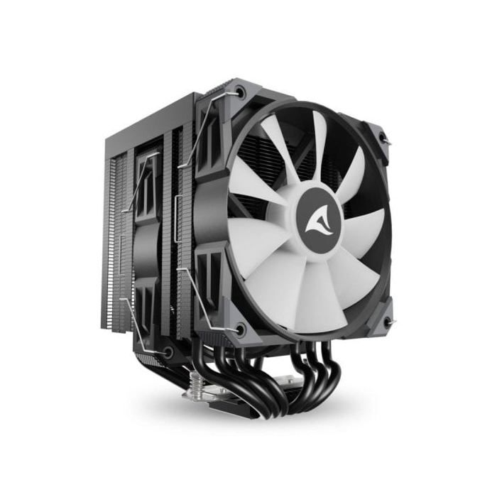 Sharkoon A60 RGB Black Silent Air Cooler for PC - Efficient Cooling