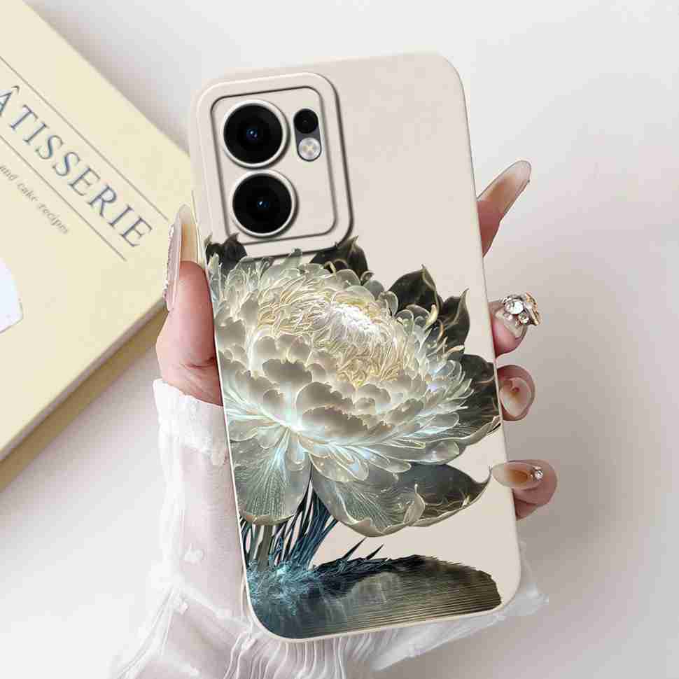 Flower Rabbit Case For OPPO Reno 13F 4G 5G Silicone Soft Cover For OPPO Reno13 F Reno13F 5G CPH2699 2025 Fundas Capas