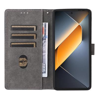 For TECNO Pova 6 4G Case with Wrist Strap RFID Blocking Stand Phone Cover