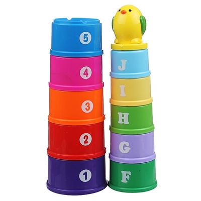 [Modern House] Beep Beep 1TO10 Cup Stacking Play Set, 1 Piece, Korean Baby Products
