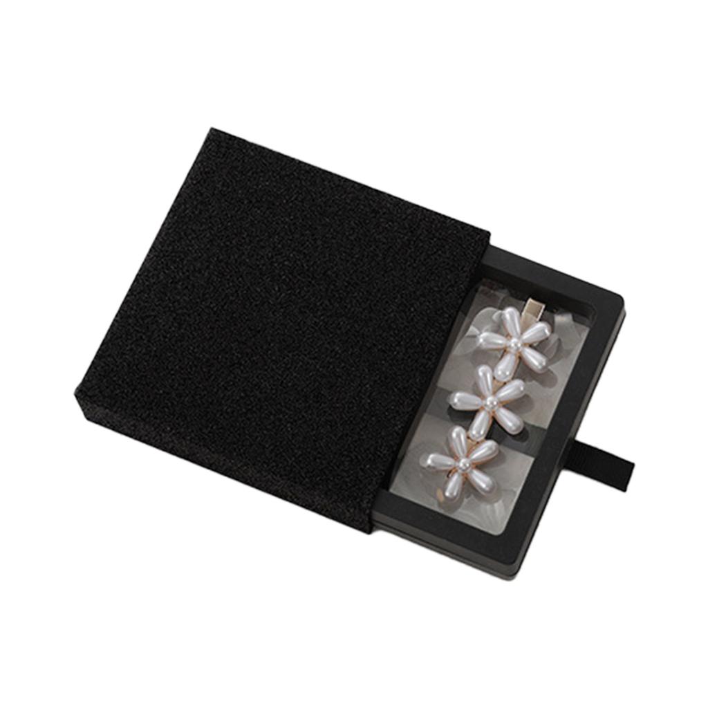 13 Colors Drawer Suspension Drawer Box Earrings Necklace Rings Storage Jewelry Box PE Film Jewelry Packaging Box