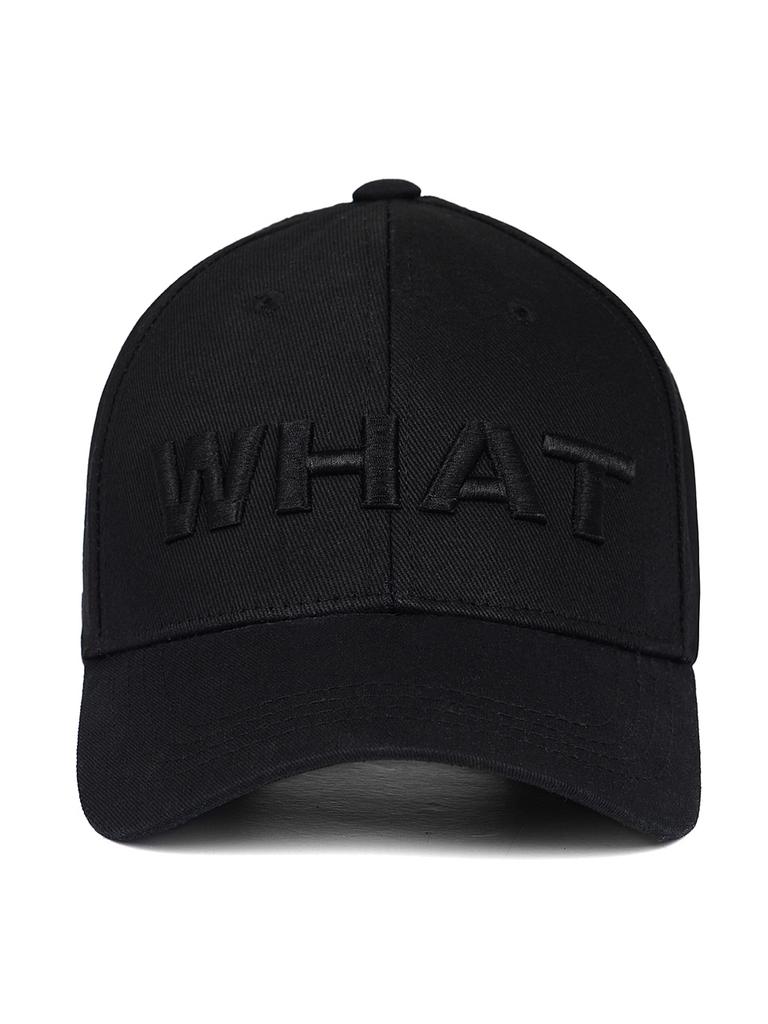 Wihaebeueoteil What Ballcap (Black)