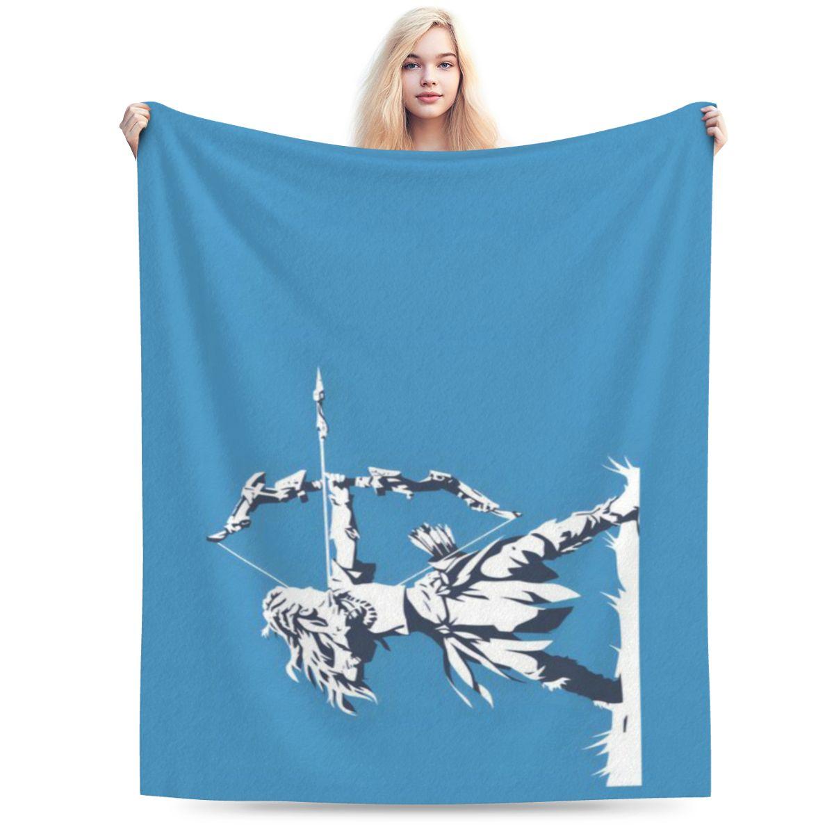 Aloy Stencil Personalized Warm Gift An UltraSoft Micro Fleece Blanket 75x100cm 30x40in