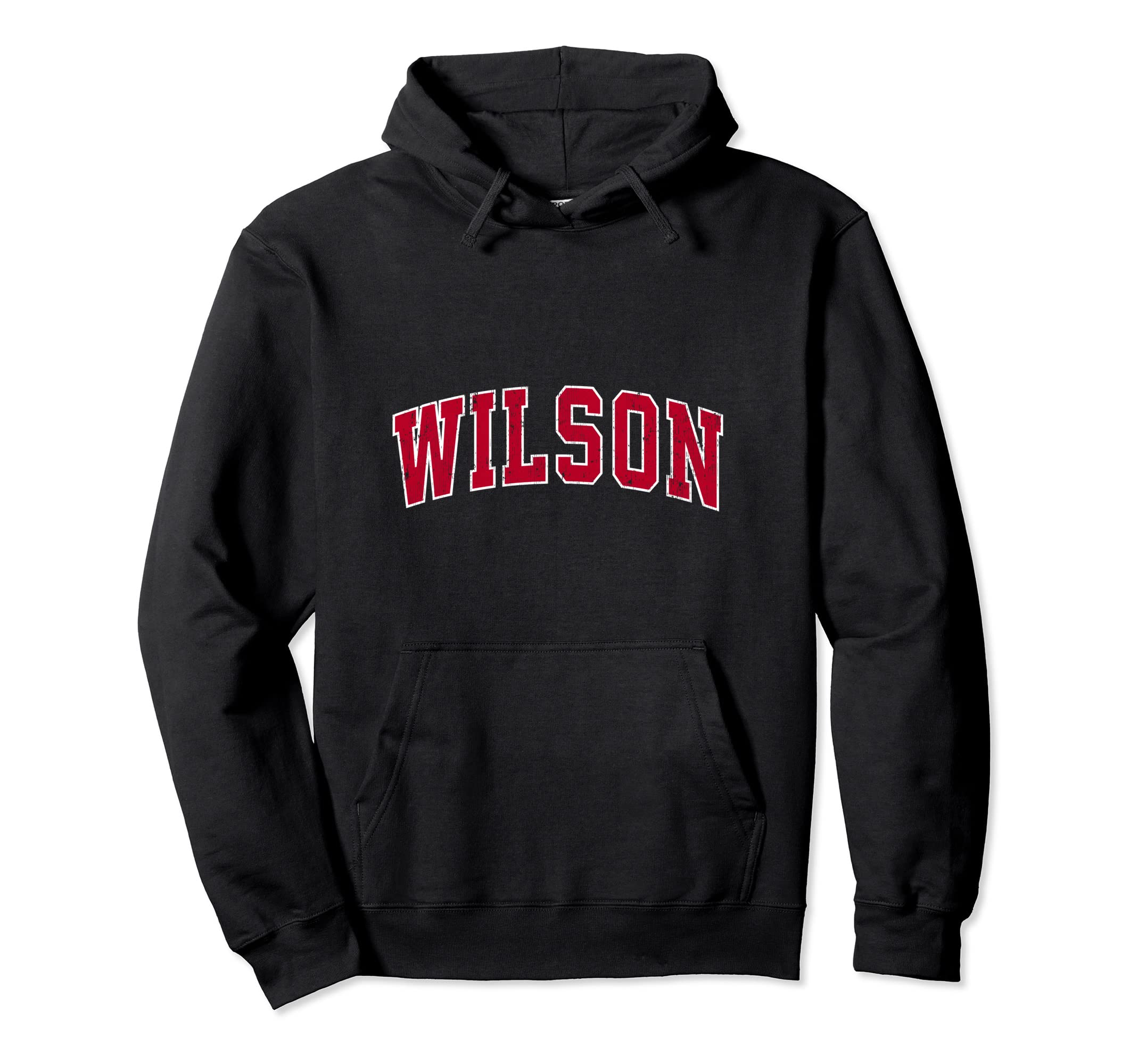 

Wilson North Carolina NC Vintage Sport Design Red Hoodie