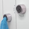 5Pack Contemporary Plastic Towel Hooks-Easy Install,No Drill Wall Mount Adhesive Towel Holder for Kitchen,Bathroom,Hotel