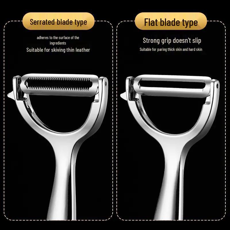 

Премиальная многофункциональная овощечистка из нержавеющей стали для фруктов и овощей