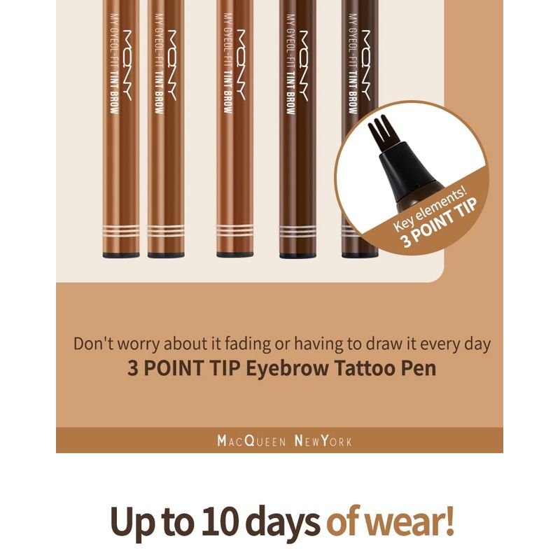 MACQUEEN - Mein Gyeol-Fit Tint Brow - 4 Farben
